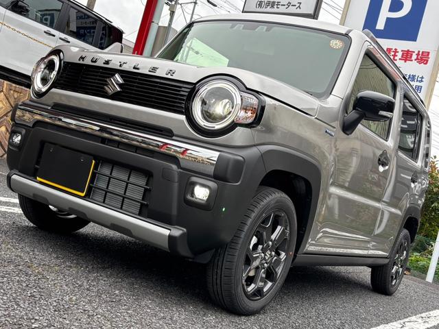 ハスラー タフワイルドターボ　４ＷＤ・ハイブリッド・ターボ・届出済未使用車・現行型・衝突被害軽減ブレーキ・パドルシフト・ＬＥＤヘッドライト・プッシュスタート・スマートキー・アダプティブクルコン・全車速追従・シートヒーター（28枚目）
