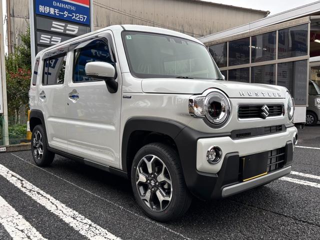 ハスラー ハイブリッドＸ　４ＷＤ・届出済未使用車・ＳＵＶ・ＵＳＢソケット・ハイブリッド・プッシュスタート・スマートキー・アダプティブクルーズコントロール・ＬＥＤヘッド・フォグ・シートヒーター・衝突被害軽減・フルフラットシート（11枚目）