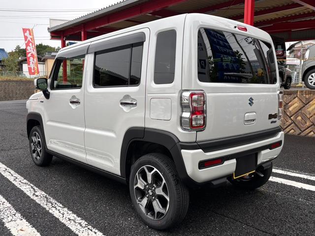 ハスラー ハイブリッドＸ　４ＷＤ・届出済未使用車・ＳＵＶ・ＵＳＢソケット・ハイブリッド・プッシュスタート・スマートキー・アダプティブクルーズコントロール・ＬＥＤヘッド・フォグ・シートヒーター・衝突被害軽減・フルフラットシート（76枚目）