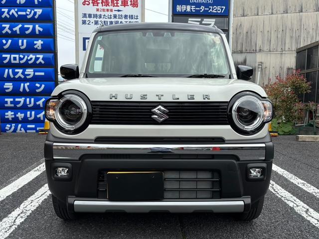 ハスラー タフワイルドターボ　４ＷＤ・ターボ・届出済未使用車・最新型・新色・衝突被害軽減ブレーキ・パドルシフト・ＬＥＤヘッドライト・プッシュスタート・スマートキー・アダプティブクルコン・全車速追従・シートヒーター・ハイブリッド（10枚目）