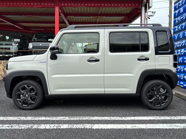 ハスラー タフワイルドターボ　４ＷＤ・ターボ・届出済未使用車・最新型・新色・衝突被害軽減ブレーキ・パドルシフト・ＬＥＤヘッドライト・プッシュスタート・スマートキー・アダプティブクルコン・全車速追従・シートヒーター・ハイブリッド（18枚目）