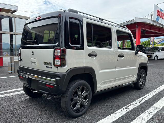 ハスラー タフワイルドターボ　４ＷＤ・ターボ・届出済未使用車・最新型・新色・衝突被害軽減ブレーキ・パドルシフト・ＬＥＤヘッドライト・プッシュスタート・スマートキー・アダプティブクルコン・全車速追従・シートヒーター・ハイブリッド（21枚目）