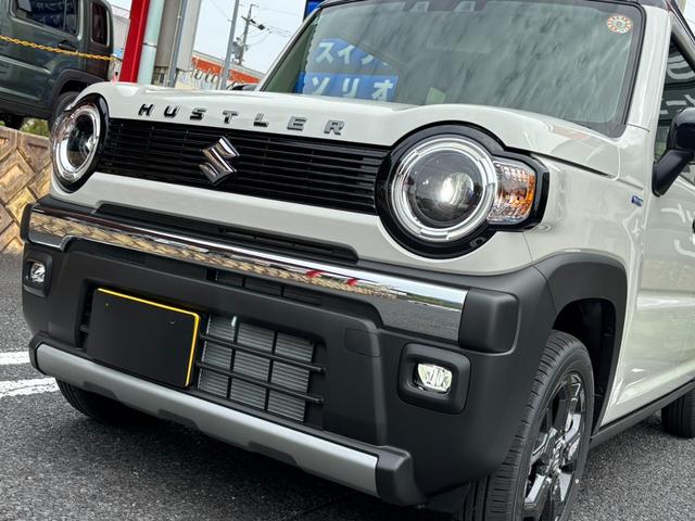 ハスラー タフワイルドターボ　４ＷＤ・ターボ・届出済未使用車・最新型・新色・衝突被害軽減ブレーキ・パドルシフト・ＬＥＤヘッドライト・プッシュスタート・スマートキー・アダプティブクルコン・全車速追従・シートヒーター・ハイブリッド（28枚目）