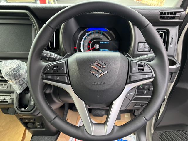 ハスラー タフワイルドターボ　４ＷＤ・ターボ・届出済未使用車・最新型・新色・衝突被害軽減ブレーキ・パドルシフト・ＬＥＤヘッドライト・プッシュスタート・スマートキー・アダプティブクルコン・全車速追従・シートヒーター・ハイブリッド（55枚目）