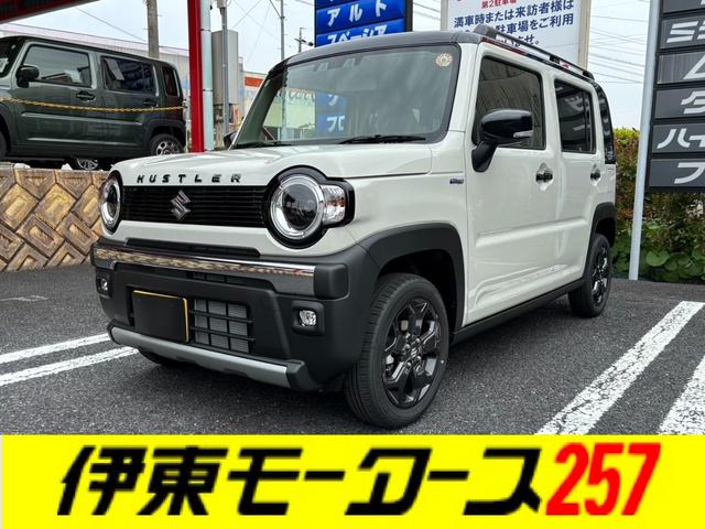 ハスラー タフワイルドターボ　４ＷＤ・ターボ・届出済未使用車・最新型・新色・衝突被害軽減ブレーキ・パドルシフト・ＬＥＤヘッドライト・プッシュスタート・スマートキー・アダプティブクルコン・全車速追従・シートヒーター・ハイブリッド（71枚目）