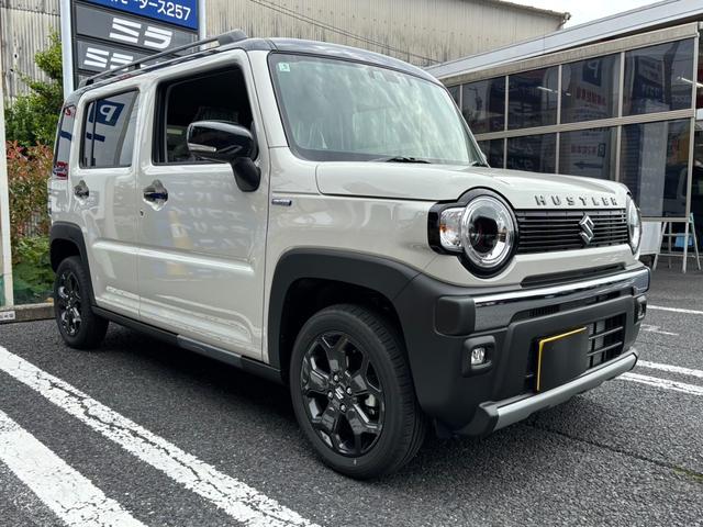 ハスラー タフワイルドターボ　４ＷＤ・ターボ・届出済未使用車・最新型・新色・衝突被害軽減ブレーキ・パドルシフト・ＬＥＤヘッドライト・プッシュスタート・スマートキー・アダプティブクルコン・全車速追従・シートヒーター・ハイブリッド（73枚目）