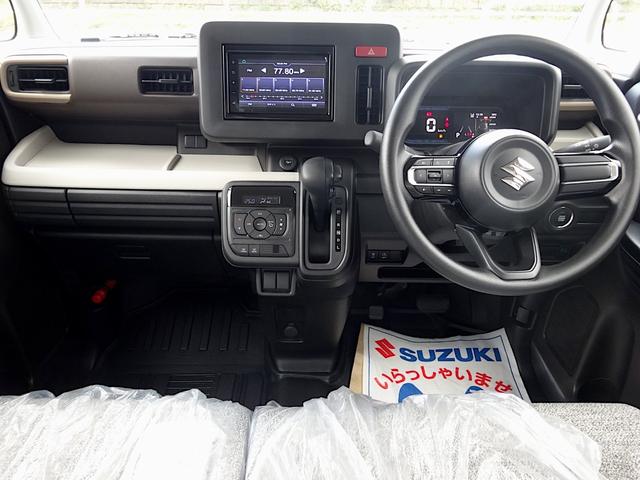 スペーシア ハイブリッドＧ　届出済未使用車　新車保証継承　ディスプレイオーディオ（スマートフォン連携）　バックカメラ　オールウェザーマット（2枚目）