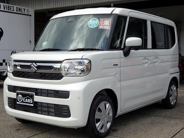 スペーシア ハイブリッドＧ　届出済未使用車　新車保証継承　ディスプレイオーディオ（スマートフォン連携）　バックカメラ　オールウェザーマット（6枚目）