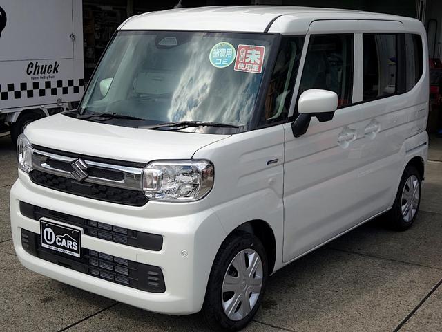 スペーシア ハイブリッドＧ　届出済未使用車　新車保証継承　ディスプレイオーディオ（スマートフォン連携）　バックカメラ　オールウェザーマット（7枚目）