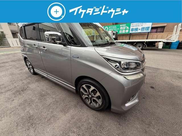 ソリオバンディット ハイブリッドＭＶ　禁煙車　４ＷＤ　純正メモリーナビ　地デジＴＶ　ＥＴＣ　Ｂｌｕｅｔｏｏｔｈ　全方位モニター　ツートンカラー　パワースライドドア　ブレーキサポート（12枚目）