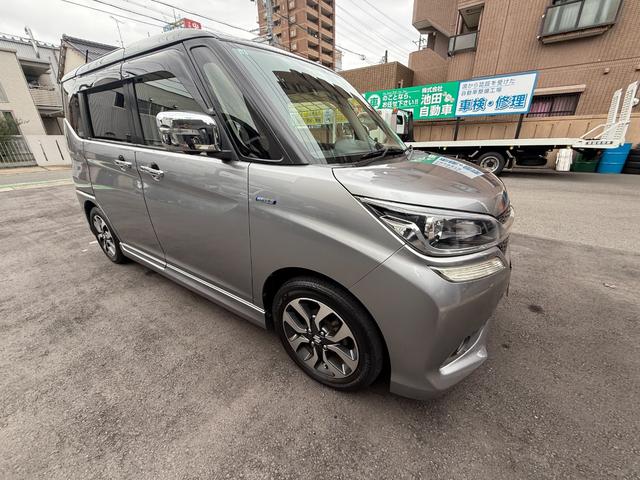 ソリオバンディット ハイブリッドＭＶ　禁煙車　４ＷＤ　純正メモリーナビ　地デジＴＶ　ＥＴＣ　Ｂｌｕｅｔｏｏｔｈ　全方位モニター　ツートンカラー　パワースライドドア　ブレーキサポート（51枚目）