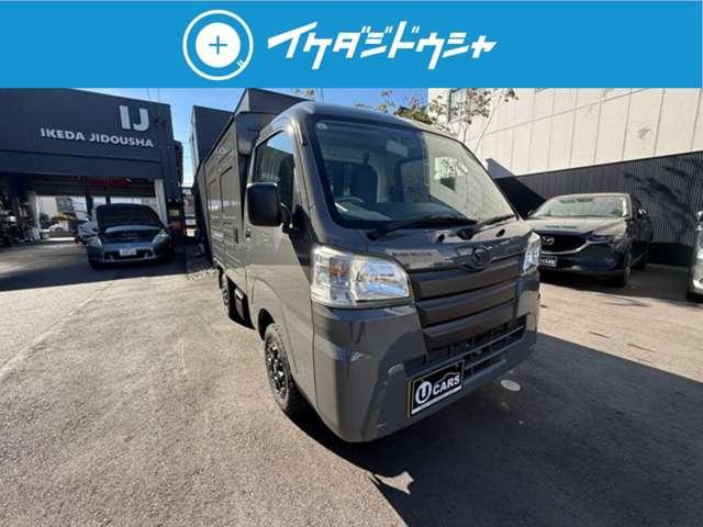 ハイゼットトラック ハイルーフ 禁煙車 5速MT4WD 新品エクストリームJアルミ 新品TOYOオープンカントリータイヤ 社外ナビTV バックカメラ ETC ラプター塗装(3枚目)