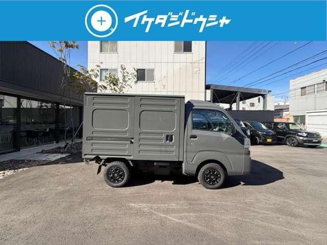 ハイゼットトラック ハイルーフ 禁煙車 5速MT4WD 新品エクストリームJアルミ 新品TOYOオープンカントリータイヤ 社外ナビTV バックカメラ ETC ラプター塗装(12枚目)