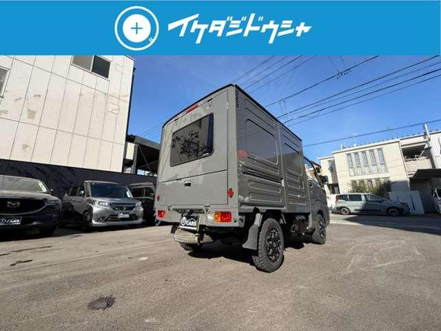 ハイゼットトラック ハイルーフ 禁煙車 5速MT4WD 新品エクストリームJアルミ 新品TOYOオープンカントリータイヤ 社外ナビTV バックカメラ ETC ラプター塗装(18枚目)