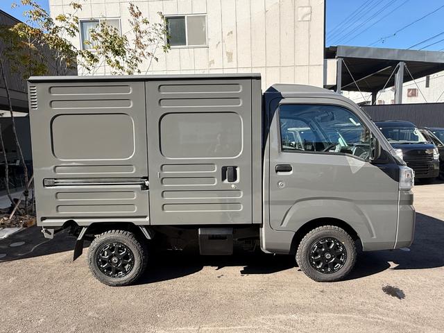 ハイゼットトラック ハイルーフ 禁煙車 5速MT4WD 新品エクストリームJアルミ 新品TOYOオープンカントリータイヤ 社外ナビTV バックカメラ ETC ラプター塗装(40枚目)