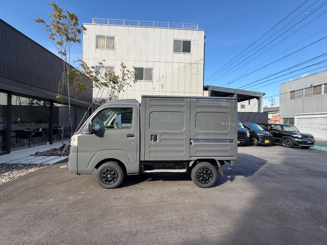 ハイゼットトラック ハイルーフ 禁煙車 5速MT4WD 新品エクストリームJアルミ 新品TOYOオープンカントリータイヤ 社外ナビTV バックカメラ ETC ラプター塗装(62枚目)