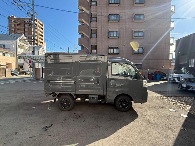 ハイゼットトラック ハイルーフ 禁煙車 5速MT4WD 新品エクストリームJアルミ 新品TOYOオープンカントリータイヤ 社外ナビTV バックカメラ ETC ラプター塗装(69枚目)