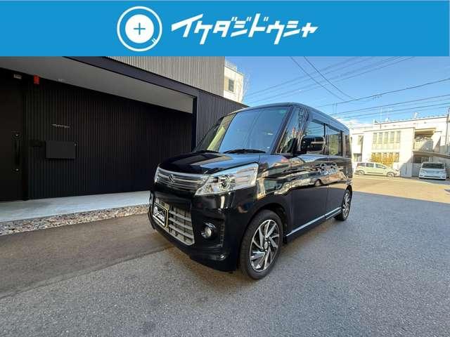 スペーシアカスタム ＴＳ　ワンオーナー　スマートキー　プッシュスタート　両側電動スライドドア　ナビ　フルセグテレビ　Ｂｌｕｅｔｏｏｔｈ　盗難防止システム　衝突安全ボディ（4枚目）