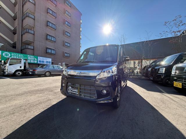 スペーシアカスタム ＴＳ　ワンオーナー　スマートキー　プッシュスタート　両側電動スライドドア　ナビ　フルセグテレビ　Ｂｌｕｅｔｏｏｔｈ　盗難防止システム　衝突安全ボディ（53枚目）