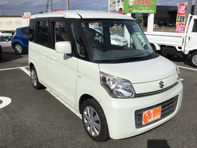 スペーシア Ｘ　車検整備付　Ｂｌｕｅｔｏｏｔｈフルセグナビ　ＥＴＣ　片側パワースライドドア　オートエアコン　アイドリングストップ　スマートキー・スペアキー付き（2枚目）