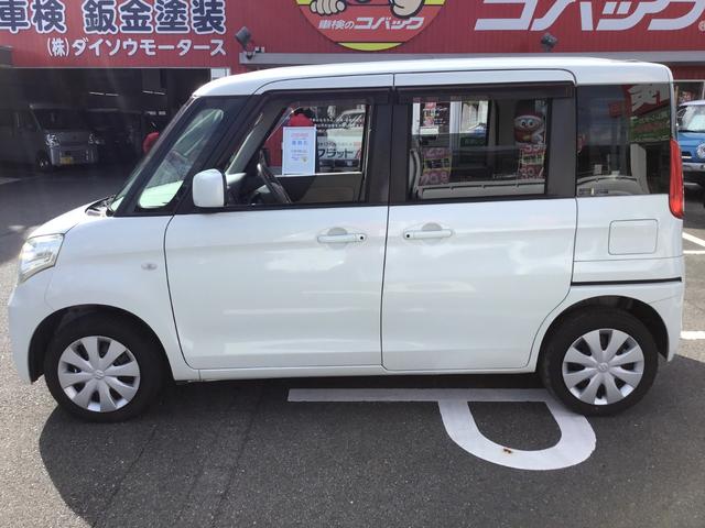 スペーシア Ｘ　車検整備付　Ｂｌｕｅｔｏｏｔｈフルセグナビ　ＥＴＣ　片側パワースライドドア　オートエアコン　アイドリングストップ　スマートキー・スペアキー付き（5枚目）