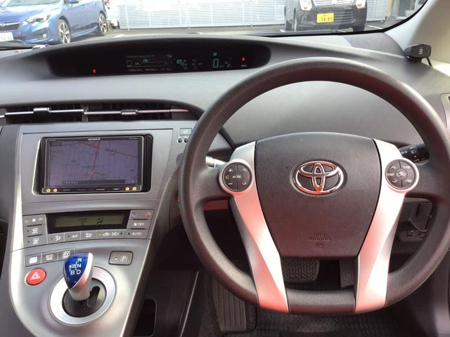 プリウス S 車検整備付 Bluetoothフルセグナビ バックカメラ フロントドライブレコーダー 純正コーナーセンサー ETC オートエアコン スマートキー・スペアキー付き(29枚目)