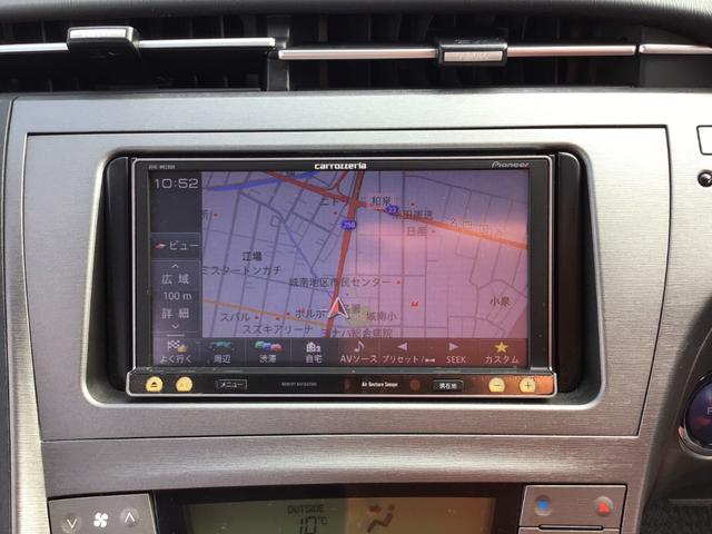 プリウス S 車検整備付 Bluetoothフルセグナビ バックカメラ フロントドライブレコーダー 純正コーナーセンサー ETC オートエアコン スマートキー・スペアキー付き(38枚目)