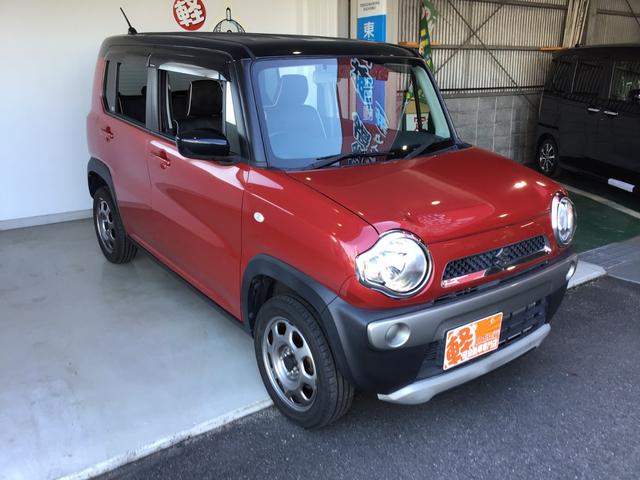 ハスラー Ｇ　車検整備付　Ｂｌｕｅｔｏｏｔｈ対応ワンセグナビ　ＥＴＣ　フロントドライブレコーダー　シートヒーター　ブレーキサポート　アイドリングストップ　スマートキー・スペアキー付き（2枚目）