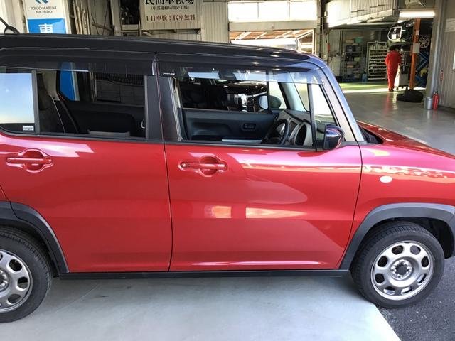 ハスラー Ｇ　車検整備付　Ｂｌｕｅｔｏｏｔｈ対応ワンセグナビ　ＥＴＣ　フロントドライブレコーダー　シートヒーター　ブレーキサポート　アイドリングストップ　スマートキー・スペアキー付き（9枚目）