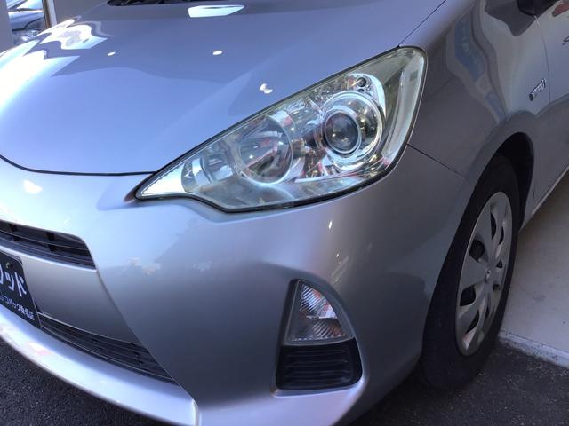 アクア Ｇ　車検整備付　Ｂｌｕｅｔｏｏｔｈ対応ワンセグナビ　バックカメラ　スマートキー・スペアキー付き（11枚目）