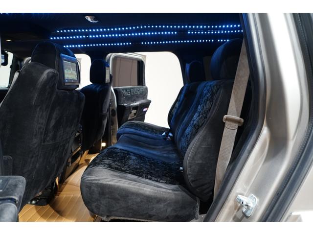 ゼノンエアロ レクサーニ26AW カスタム車輛 ゼノンフルエアロ レクサーニ26AW 内装張替えカスタム車 手榴弾シフト バイザーモニター ヘッドレストモニター ツインモニター サイドカメラ 社外4本出しもフラー(42枚目)