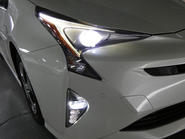 プリウス Sセーフティプラス 純正9インチナビ 地デジ Bモニ ETC レーダー探知機 ドラレコ 障害物センサー HUD ドライブサポートイルミ レーダークルーズ セーフティセンス LEDフォグ&ヘッドライト(54枚目)