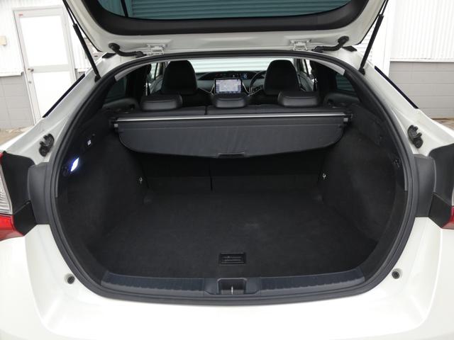 プリウス Aプレミアム アルパイン12型フローティングナビ モデリスタエアロ ADVAN18AW S-Rダウンサス 本革 レーダー探知機 シートヒーター&ベンチレーション 地デジ Bモニ ETC ドライブサポートイルミ(18枚目)