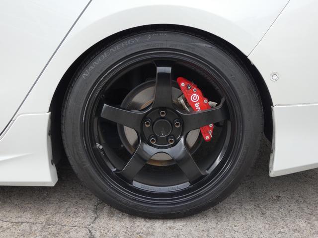 プリウス Aプレミアム アルパイン12型フローティングナビ モデリスタエアロ ADVAN18AW S-Rダウンサス 本革 レーダー探知機 シートヒーター&ベンチレーション 地デジ Bモニ ETC ドライブサポートイルミ(54枚目)