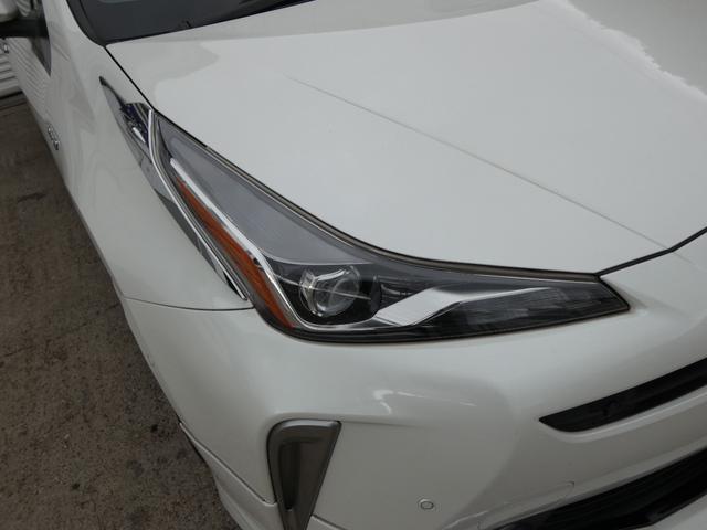 プリウス Aプレミアム アルパイン12型フローティングナビ モデリスタエアロ ADVAN18AW S-Rダウンサス 本革 レーダー探知機 シートヒーター&ベンチレーション 地デジ Bモニ ETC ドライブサポートイルミ(58枚目)