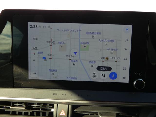 プリウス Ｘ　新品１９ＡＷ＆新品タイヤ　純正ナビ付８インチディスプレイオーディオ　地デジＴＶ　Ｂモニター　ＥＴＣ　前後ドラレコ　ＢＳＭ　障害物センサー　セーフティセンス（33枚目）