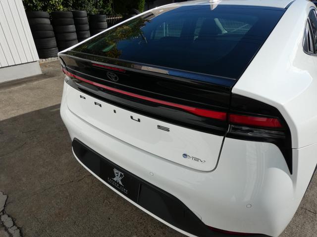 プリウス Ｘ　新品１９ＡＷ＆新品タイヤ　純正ナビ付８インチディスプレイオーディオ　地デジＴＶ　Ｂモニター　ＥＴＣ　前後ドラレコ　ＢＳＭ　障害物センサー　セーフティセンス（53枚目）