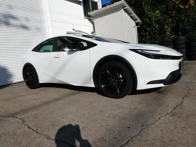 プリウス Ｘ　新品１９ＡＷ＆新品タイヤ　純正ナビ付８インチディスプレイオーディオ　地デジＴＶ　Ｂモニター　ＥＴＣ　前後ドラレコ　ＢＳＭ　障害物センサー　セーフティセンス（58枚目）