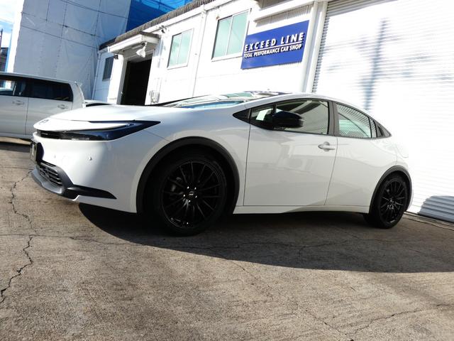 プリウス Ｘ　新品１９ＡＷ＆新品タイヤ　純正ナビ付８インチディスプレイオーディオ　地デジＴＶ　Ｂモニター　ＥＴＣ　前後ドラレコ　ＢＳＭ　障害物センサー　セーフティセンス（59枚目）