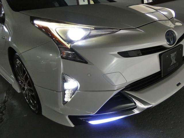プリウス Ａプレミアム　純正９インチナビ　モデリスタフルエアロ　本革シート　社外１８ＡＷ　電動シート　シートヒーター　地デジ　Ｂモニ　ＥＴＣ　ＢＳＭ　ＨＵＤ　障害物センサー　レーダークルーズ　セーフティセンス（57枚目）