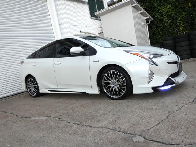 プリウス Ａプレミアム　純正９インチナビ　モデリスタフルエアロ　本革シート　社外１８ＡＷ　電動シート　シートヒーター　地デジ　Ｂモニ　ＥＴＣ　ＢＳＭ　ＨＵＤ　障害物センサー　レーダークルーズ　セーフティセンス（67枚目）