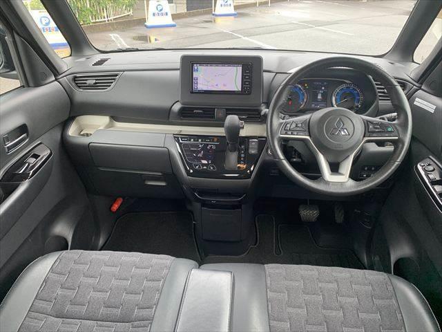 デリカミニ T プレミアム マイパイロット パワーパーキングブレーキ デジタルインナーミラー SDナビ 全周囲カメラ ハーフレザーシート レーダークルーズコントロール 両側パワースライドドア(3枚目)