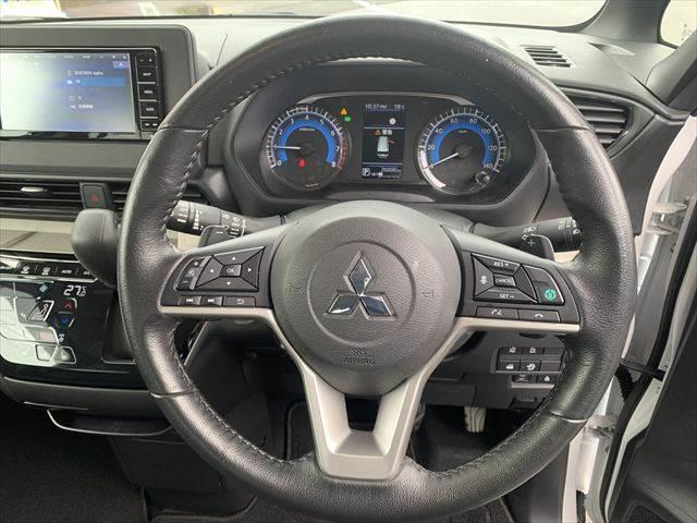 デリカミニ T プレミアム マイパイロット パワーパーキングブレーキ デジタルインナーミラー SDナビ 全周囲カメラ ハーフレザーシート レーダークルーズコントロール 両側パワースライドドア(12枚目)