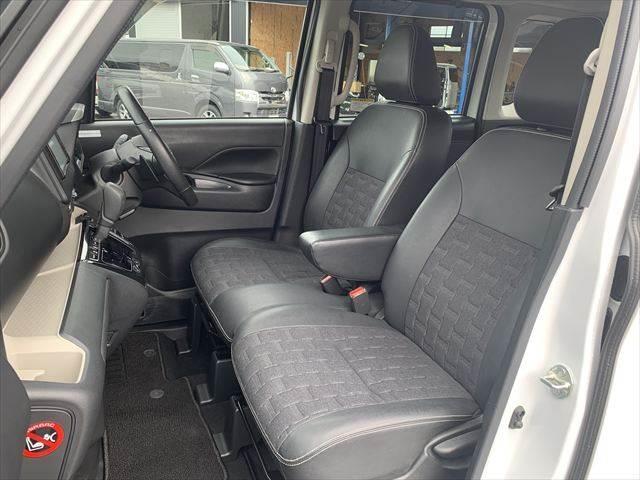 デリカミニ T プレミアム マイパイロット パワーパーキングブレーキ デジタルインナーミラー SDナビ 全周囲カメラ ハーフレザーシート レーダークルーズコントロール 両側パワースライドドア(35枚目)