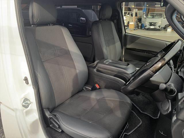 ハイエースバン スーパーGL ダークプライムII フルエアロ 5型セーフティセンス 特別仕様車 両側パワースライドドア SDナビ スマートキー LEDヘッドライト バックカメラ 衝突軽減ブレーキ フルセグ Bluetooth 禁煙車 ETC(9枚目)