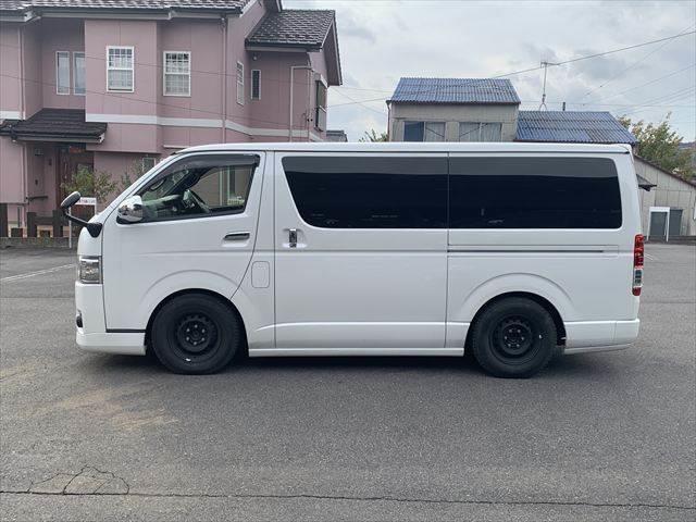 ハイエースバン スーパーGL ダークプライムII フルエアロ 5型セーフティセンス 特別仕様車 両側パワースライドドア SDナビ スマートキー LEDヘッドライト バックカメラ 衝突軽減ブレーキ フルセグ Bluetooth 禁煙車 ETC(22枚目)