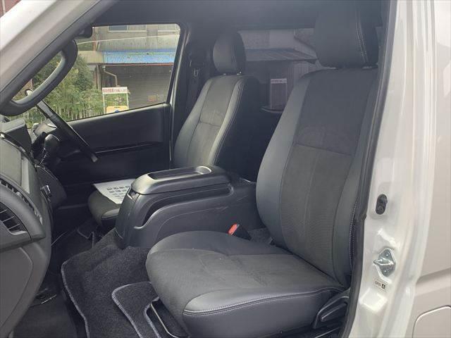 ハイエースバン スーパーGL ダークプライムII フルエアロ 5型セーフティセンス 特別仕様車 両側パワースライドドア SDナビ スマートキー LEDヘッドライト バックカメラ 衝突軽減ブレーキ フルセグ Bluetooth 禁煙車 ETC(35枚目)