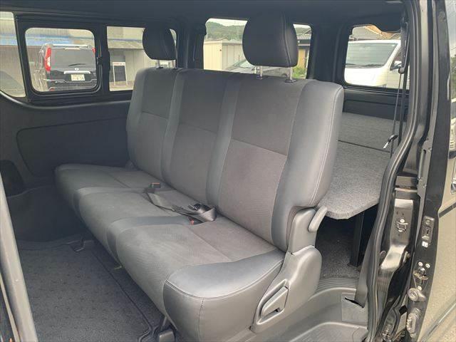 ハイエースバン スーパーGL ダークプライムII ディーゼルターボ 7型セーフティセンス 特別仕様車 メモリーナビ デジタルインナーミラー コンビハンドル&シフトノブ LEDヘッドライト フルセグ バックカメラ 衝突軽減 ETC 禁煙車 ハーフレザー(37枚目)