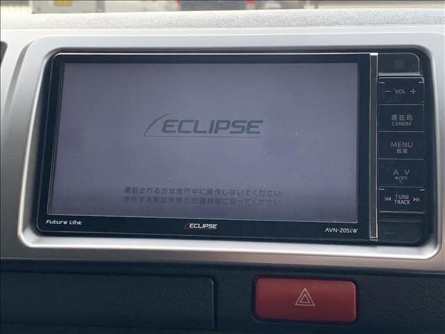 ハイエースバン ロングスーパーＧＬ　ディーゼルターボ　禁煙車　ＳＤナビ／ＴＶ　バックカメラ　ブルートゥース　ＥＴＣ　スマートキー　両側スライドドア　オートエアコン　ミュージックサーバー　丸目ヘッドライト　社外グリル　ドライブレコーダー（4枚目）