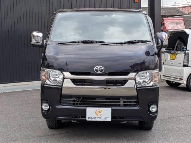 ハイエースバン スーパーGL ダークプライムII 4WD ディーゼルターボ 禁煙車 衝突軽減ブレーキ メモリーナビ バックカメラ ブルートゥース HIDヘッド スマートキー オートハイビーム ミュージックサーバー 盗難防止 ドラレコ 両側スライドドア(18枚目)